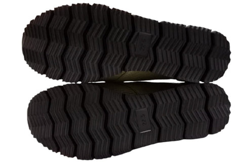 【arui_toe 3955BL カーキ】本革コンフォートモカシンデッキシューズ
